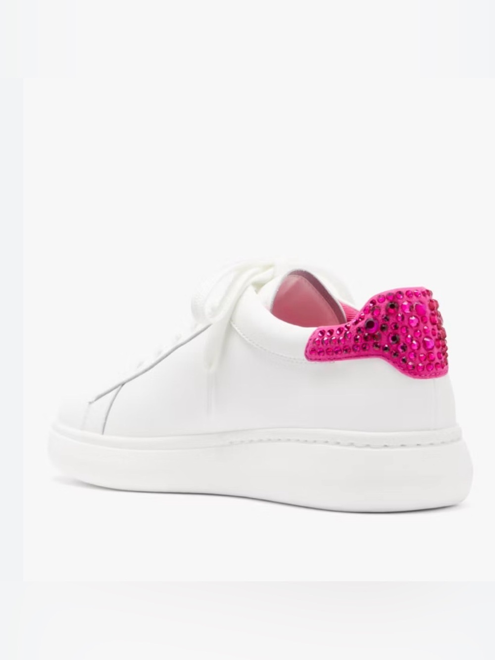Kate Spade New York Lift Sneakers in Optic White/Vivid Snapdragon 8 $168 - Picture 5 of 7